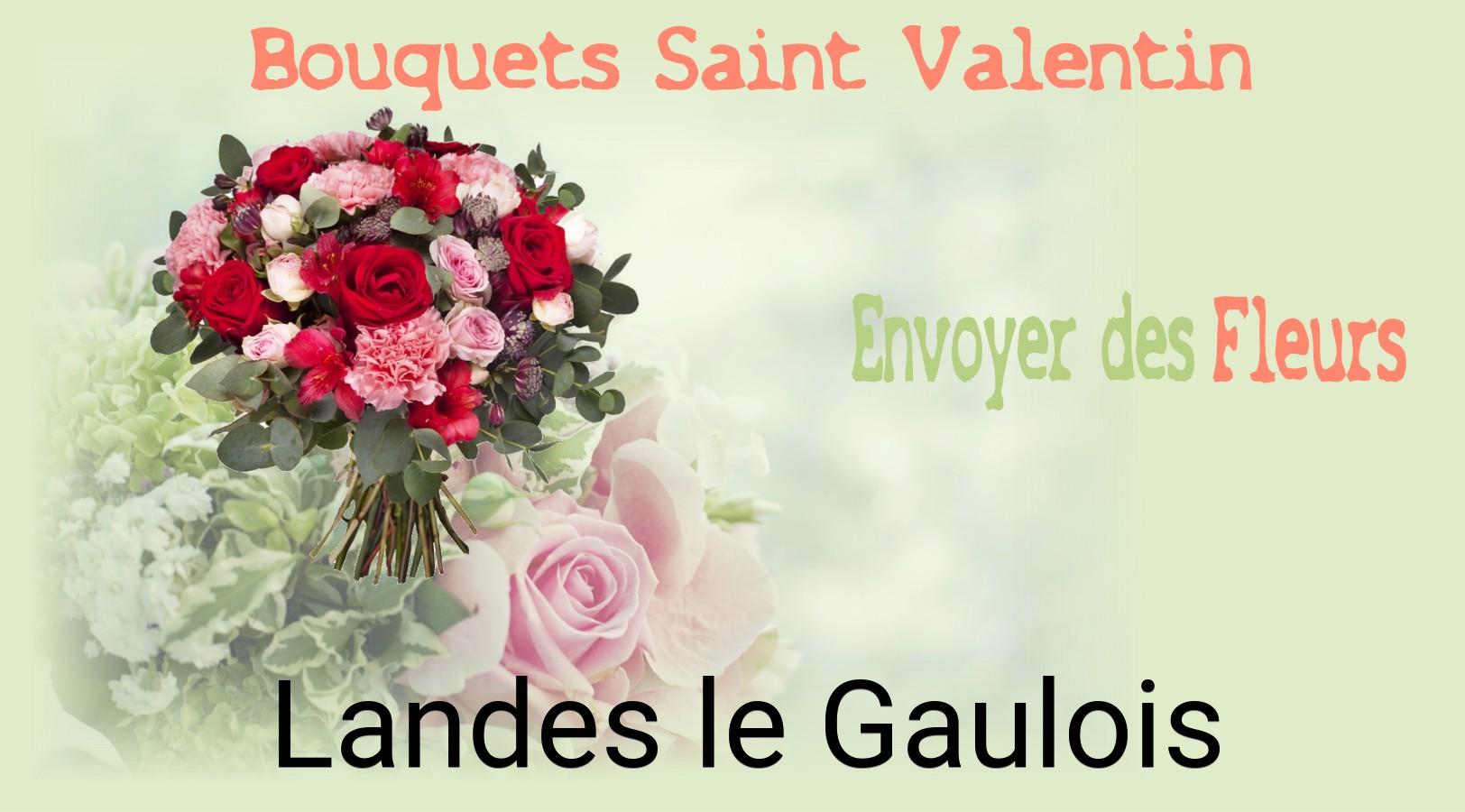 Roses de Saint-Valentin livrées à Landes-le-Gaulois